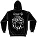 USMC Marine Corps Sempri Fi Chrome Dog Hooded Sweat Shirt