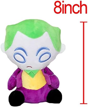 New Brand Joker Purple Suit Plush Doll Soft Stuffed Toys Kids Gift 20CM