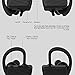 moniko Bluetooth Headphones Bluetooth 4.1 Best Wireless Earphones Sports Stereo Earbuds with Mic IPX4 Waterproof Headsets Noise Canceling Headsets Sweatproof Earbuds for IPhone Android Samsung(Black)