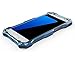 Metal Case for Samsung Galaxy S7(2016),bpowe Gundam Aluminum Metal Shock Proof Frame Bumper Double Color Oxidation Aluminum Metal Case Cover for Samsung Galaxy S7 (Blue)