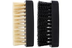 JMSHTGU GUZI 2Pcs Professional Cleaning Shoe Brush Plastic Soft Brush Hard Brush Household Cleaning Set Shoe Care Leather Care Shoe Brushes for Cleaning