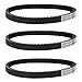QAZAKY 3pc Drive Belt 30 Series Replacement for Manco 5959 Comet 203589 Hoffco 99470 TAV30 TAV2 Ken-Bar 300009 Carter Kartco Go Kart 5HP-6HP 7HP 128487 BB65395 255299 8487 Murray Baja Stens Rotary primary