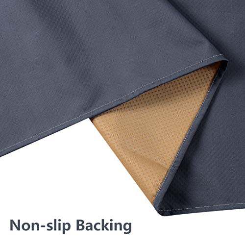 Splat Mat for Under High Chair/Arts/Crafts, WOMUMON Washable Spill Mat