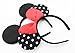 Finex Mickey Minnie Mouse Costume Deluxe Fabric Ears Polka Dot Headband Set Of 2 (Mickey+Minnie)