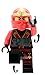 LEGO Kids' 9001161 NINJAGO Kai Minifigure Alarm Clock with Sword