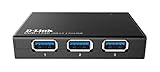 D-Link 4-Port USB 3.0 SuperSpeed USB Hub including 4 Fast Charging Ports, micro USB Port and 5V/4A Power Adapter (DUB-1340)