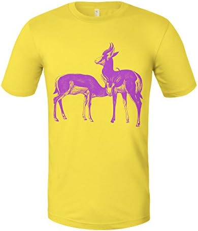 Mythical Forces springbok Fine-Jersey T-Shirt Small Gold