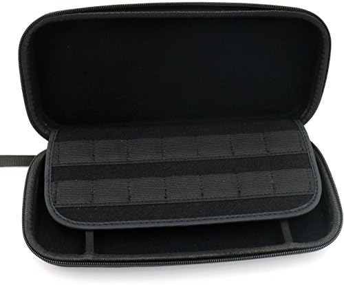ANMANI Hard Carrying Case for Nintendo Switch with 14 Game Cartridge Holders Accessories Travel Case for Nintendo Switch-Black
