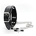 SM Bondage Under Bed Restraint Kit Sex Toy Leather Choker Collar with Nipple Clamps Chain Nipple Clips Nipple Jewelry Nipple Toys