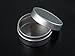 10pcs 10ml Empty Cosmetic Pots Lip Balm Container Jar Silver Aluminum Tins