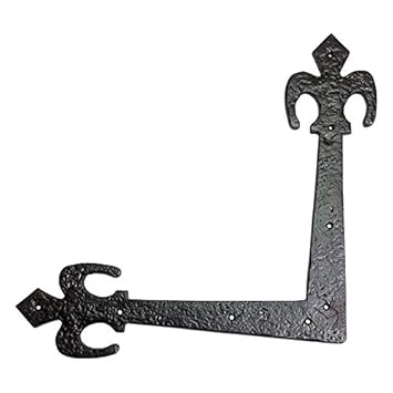 Adonai Hardware Chilmad Decorative Black Antique Iron Dummy