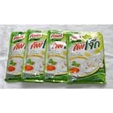 Knorr Energy Cup Jok Instant Porridge Pork Flavour Delicious Breakfast 35g. (Pack of 4)