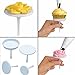 Cake Flower Nail, Grocery House 4PCS Cupcake Icing Cream Decorating Nail Tool Cake Flower Needles, Flower Lifters…
