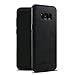 Galaxy S8 Plus Case SunRemex Luxury Leather Grain with Full Body Protective and Anti-Scratch and Non-Slip Design Design for Samsung Galaxy S8 Plus(2017) (Black)