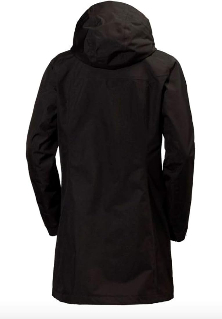 Helly Hansen Women's W Aden Long Coat, Black, M - Image 3