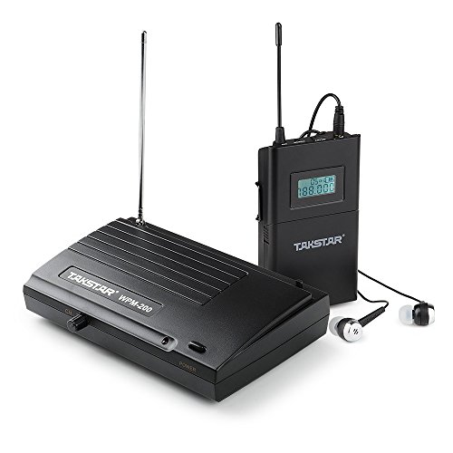 Takstar WPM200 In Ear Stage UHF Wireless Monitor System for studio