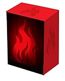 Legion SUPER Iconic FIRE Red DECK BOX (fits Magic / MTG, Pokemon Cards)