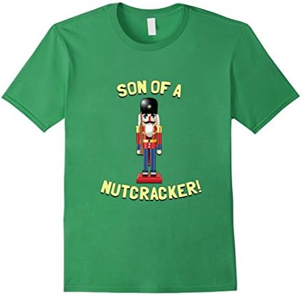 Men's Son of a Nutcracker T-Shirt Small Grass