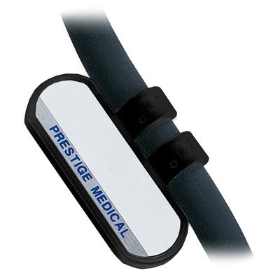Prestige medical two sided stethoscope id tag, black
