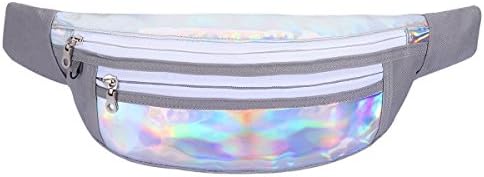 Werocker Reflective Fanny Pack, Waist Pack for Festival or Rave, Water Resistance