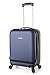 TravelCross Boston 21'' Carry On Lightweight Hardshell Spinner Luggage - Dark Blue