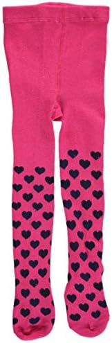 Flapdoodles Baby Girls "Solid Hearts" Tights - pink, 9 - 18 months