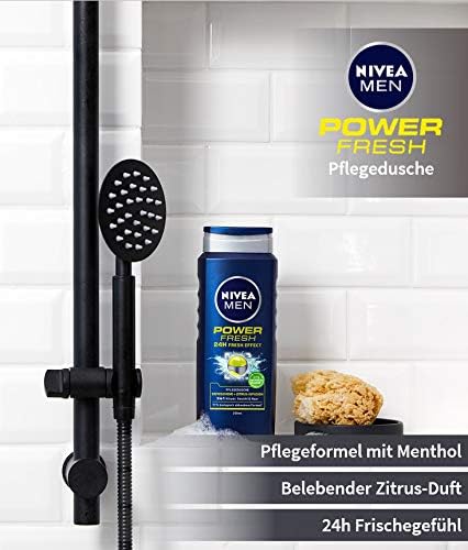 Nivea - Shower Gel For Men Power Fresh - 250 ml, 250 ml (Pack of 1) - Image 5