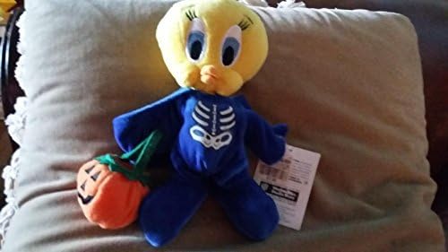 Tweety Halloween Jack-O-Lantern Pumpkin - Warner Bros Bean Bag Plush