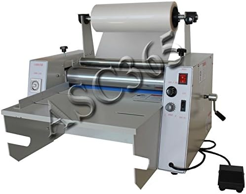 15" All Steel Heavy Duty Roller Thermal Laminator 220v with Adaptor