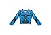 Power Rangers Deluxe Ranger Dress Up Shirt and Chest Armor (Blue/Slate)