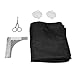 Beard Shaping Tool Kit for Men Beard Styles, Template, Comb, Beard Bib Apron for Shaving and Hair Clippings Catcher, Easy Disposal, The Perfect Gift for the Modern Man
