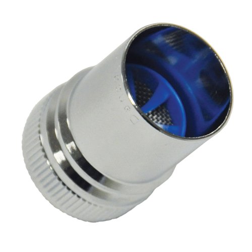 Danco, Inc. 10515 Dual Thread Long Dishwasher Aerator Adapter, 1.5 Gpm, 55/64-27 Female, Chrome Plated, 55/64" - 27M,