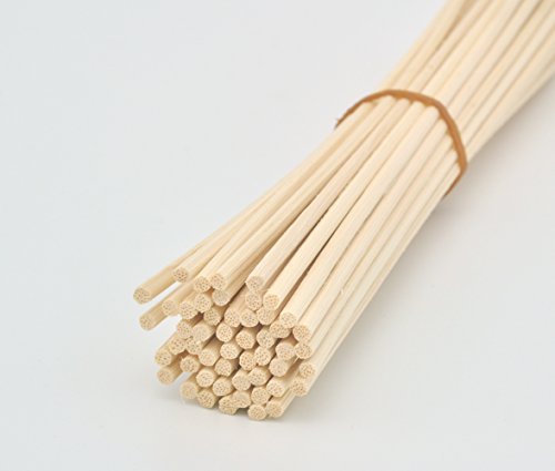 100 Pieces Natural Rattan Reed Diffuser Replacement Sticks (12