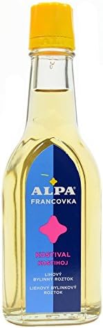 ALPA Comfrey Kostival Oil 60ml Relieves Pains Supports Regeneration of Tissues Czech Alcohol Herbal