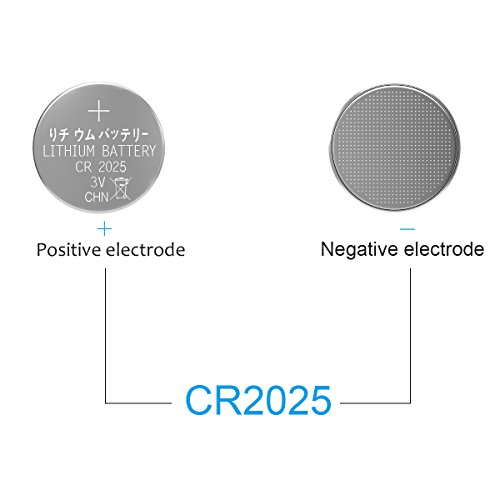 Esonstyle 30pcs CR2025 Battery 3 Volt Lithium Battery CR 2025 Coin Button Cell (30 pcs)