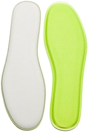 Memory Foam Shoe Insoles for Men,Shock Absorption Cushioning Shoepad Comfortable Soft Sloe Foot Pad (Size:40-47) (8 D(M) US, green)