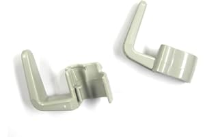 Generic Cord Hooks Designed To Fit Sanitaire and Eureka Upright Vacuum Cleaner Upper and Lower Cord Hook Part # 20-6405-95, 20-6410-95