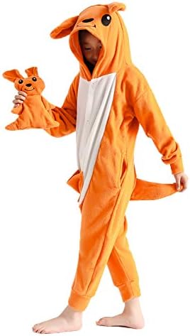 Unisex Children Onesie Animal Pajamas One-Piece Cosplay Halloween Costumes