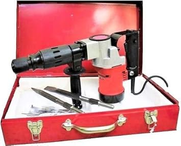 Powertuff Demolition Hammer Machine 1200w With Chisels 5kg Breaker Heacvy Duty Amazon In Home Improvement
