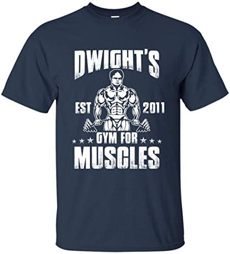 SpiritForged Apparel Dwight's Gym for Muscles Men's T-Shirt