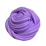 Febecool 60ML Fluffy Floam Slime Scented Stress Relief No borax Kids Toy Sludge Toy (Purple)