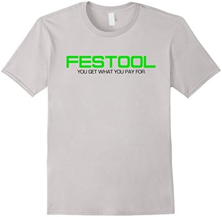 Men's FESTOOL T SHIRT Medium Silver