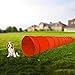 Houseables Dog Tunnel, Agility Equipment, 18 Ft Long, 24
