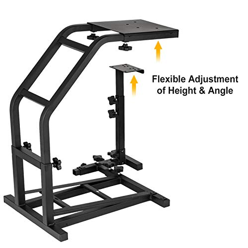 Pro Racing Wheel Simulator Stand - for Logitech G29/G27/G25/G920 Steering Gaming Wheel Stand Without Wheel and Pedals