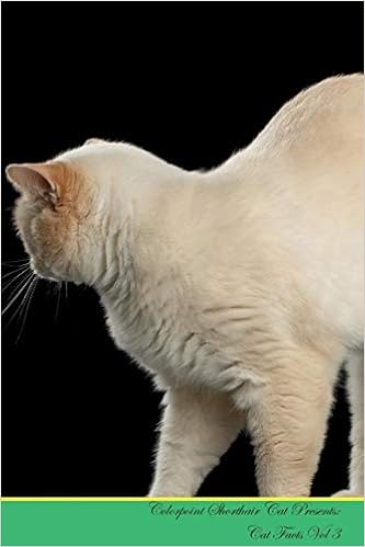 Colorpoint Shorthair Cat Presents Cat Facts Workbook Colorpoint