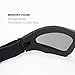 Motorcycle Goggles Cycling Glasses CS Tactical Safety Goggles, Windproof Anti-Dust Outdoor Sports UV400 Protective Goggles Sunglasses by Vingsong (Black)