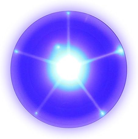 8” LED Multi Colored Flying Disc with Strobe Action Changing Colors Light Up the Outdoor Sky Flying Saucer UFO Frisbee Kid Toy Family Fun Party Time