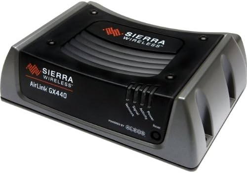 Sierra Wireless - 6000530 - Sierra Wireless AirLink GX440 Wireless Router - 3 x Antenna - 1 x Broadband Port - USB Desktop
