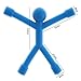 【The Best Deal】OriGlam 5PCS Novelty Mini Q-Man Magnet, Cute Rubber Magnet Men Refrigerator Magnets Magnetic Toy For Kids And Adults Office Magnets