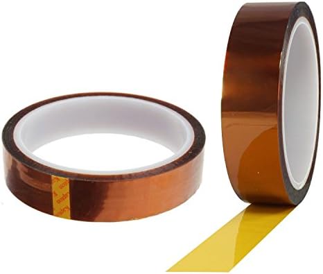 TERMATH (2-Pack) High Temperature Insulation Polyimide Film Tape (20mm33m)